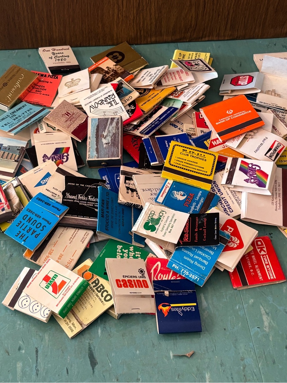 100 vintage matchbook covers ephemera collectible scrapbooking journaling